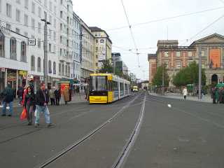 Linie 3 am Hauptbahnhof