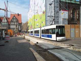 Vor dem Rathaus