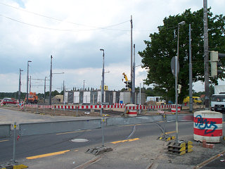 Die Ausfahrt der Wendeschleife