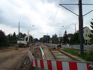 Großbaustelle Werner-von-Siemens-Straße