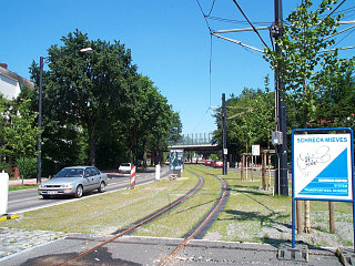 Das Gleis aus Borgfeld