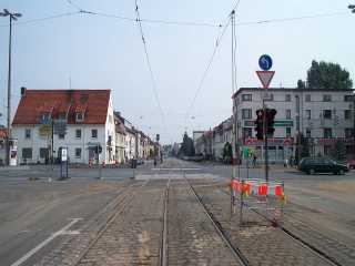 Ein Blick in die Langemarckstraße