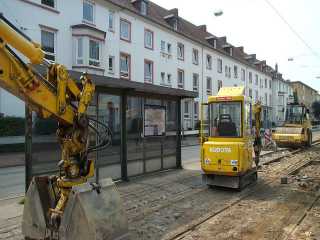 Die Haltestelle Neuenlander Straße