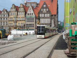 Linie 3 am Markt