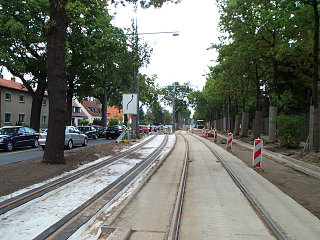 Der Gleisverschwenk