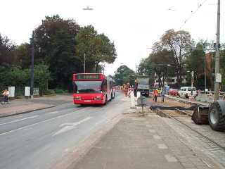 Linien 1 und 4 als Bus