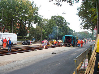 Baustellenweiche