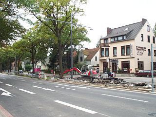 An der Haltestelle Kopernikusstraße