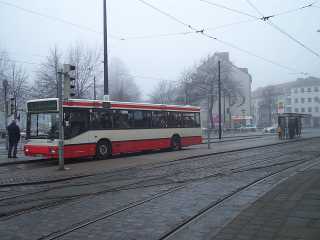 Der Schienenersatzverkehr