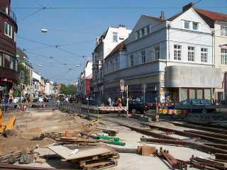 Sielwallkreuzung