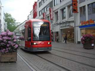Pendelbahn in der Obernstraße