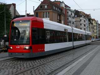 Linie 6 am Leibnizplatz