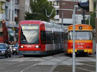 Linien 5 und 6 am Leibnizplatz