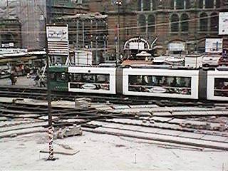 Linie 8 am Hauptbahnhof