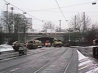 Bauarbeiten vor dem Gustav-Deetjen-Tunnel
