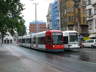 Linie 1 in der Osterstraße