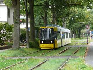 Linie 4 in der Wachmannstraße