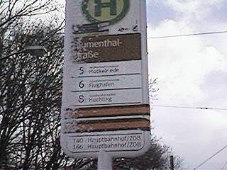 Jetzt sind auch die Linien N1 und N3 durchgestrichen