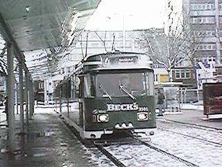 Eine verschneite Linie 4