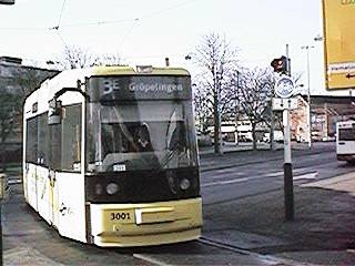 Linie 3E in Sebaldsbrück