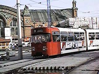 Linie 3E am Hauptbahnhof
