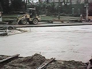 Das neue Betonfundament