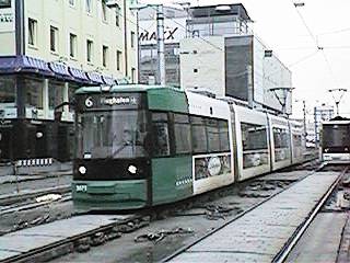 Linie 6 neben dem alten ZOB