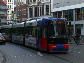 GT8N 3041 wieder mit Nummer