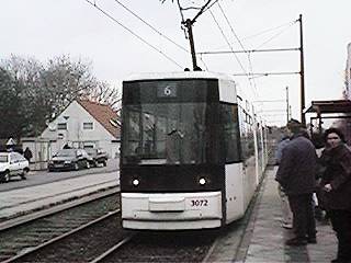 Linie 6 fährt rückwärts