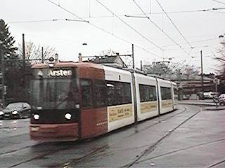 Linie 4 in der Schwachhauser Heerstraße