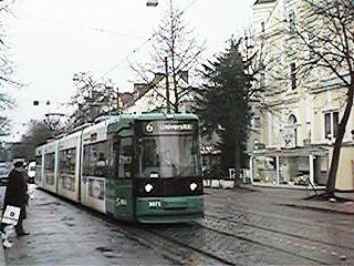 Linie 6 in der Wachmannstraße