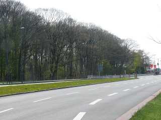 An der Einfahrt zum Weserpark