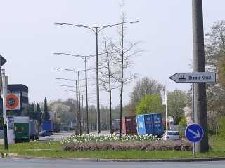 Die südliche Hans-Bredow-Straße