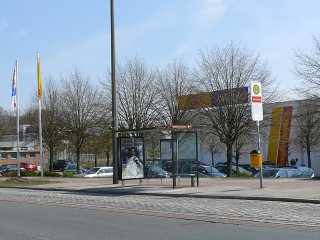Die Haltestelle Thalenhorststraße