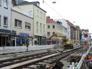 Östlich der Horner Straße