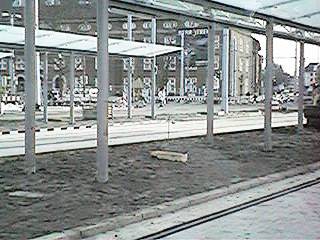 Bauarbeiten am Hauptbahnhof