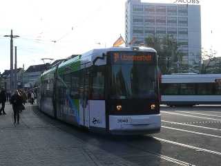 Linie 8E zur Überseestadt