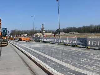 Die Haltestelle Werner-Steenken-Straße