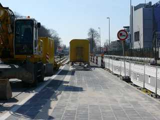 Die Haltestelle Werner-Steenken-Straße