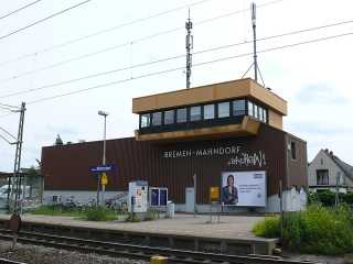 Am Bahnhof Mahndorf