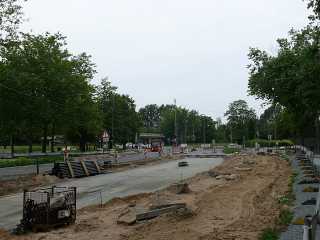 Die Haltestelle Neuwieder Straße