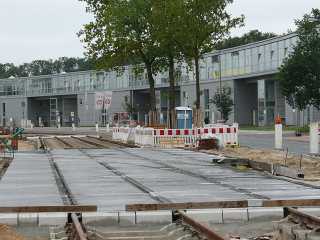 Einfahrt in die Wendeschleife