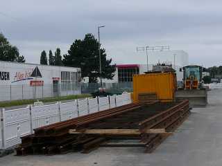 Gleise südlich der Thalenhorststraße