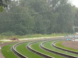 Im Starkregen