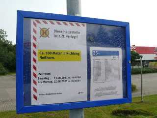 Verspätung mal anders