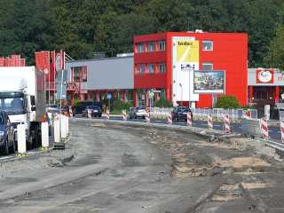 Gleisbau am Weserpark