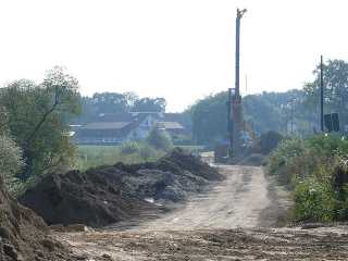 Zukünftige Gleistrasse