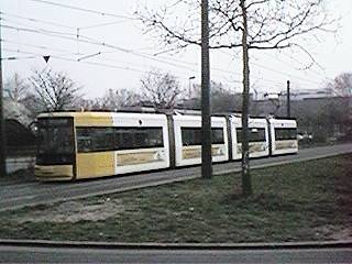 Linie 6 in der Bibliothekstraße