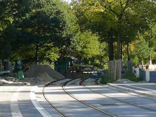 An der Baulücke
