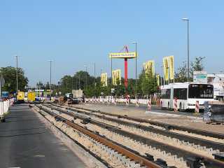 Stadteinwärts